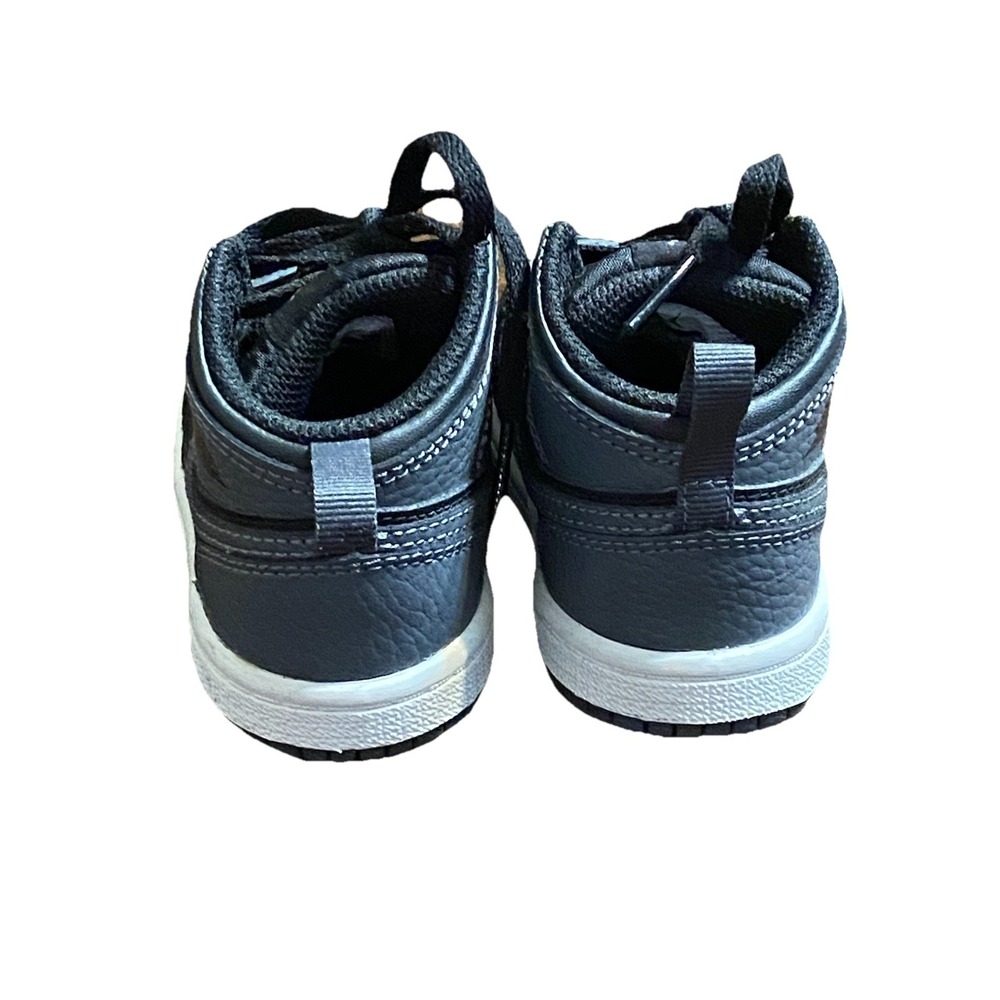 NIKE  high top sneakers Size 6 C Unisex Black & Gray  Kids  Toddler Shoes - Picture 7 of 14
